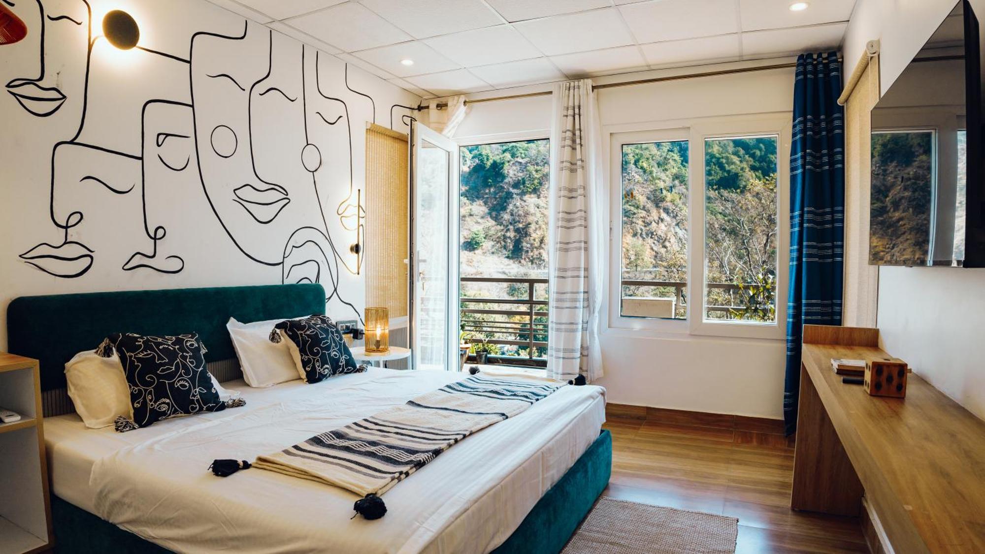 Art Bliss Hostel リシケーシュ エクステリア 写真